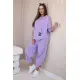 Moteriškas violetinis komplektas Soren 27700