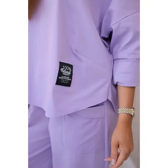 Moteriškas violetinis komplektas Soren 27700