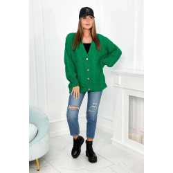 Moteriškas žalias megztinis Sari