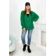 Moteriškas žalias megztinis Sari 26383