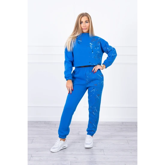 Moteriškas mėlynas komplektas Splash 21003