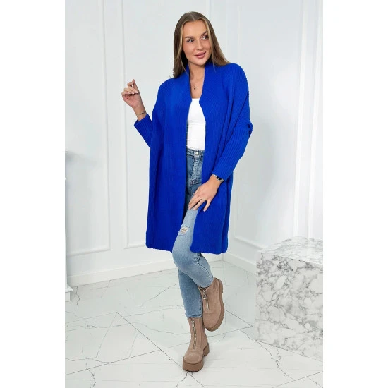 Moteriškas mėlynas kardiganas Nave 21157