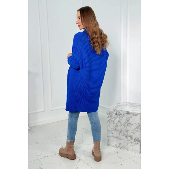 Moteriškas mėlynas kardiganas Nave 21157