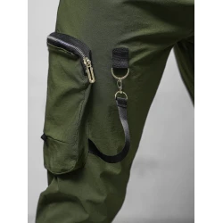 Vyriški chaki spalvos jogeriai Simos