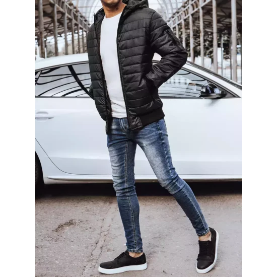 Vyriška juoda striukė Rikon TX4145