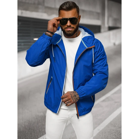 Vyriška plona mėlyna striukė Doran Rudeninės / Pavasarinės