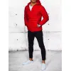 Men's red spring jacket Serg TX4417