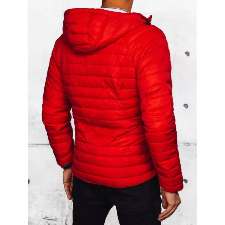 Men's red spring jacket Serg TX4417