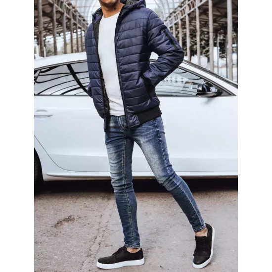 Vyriška tamsiai mėlyna striukė Rikon TX4144