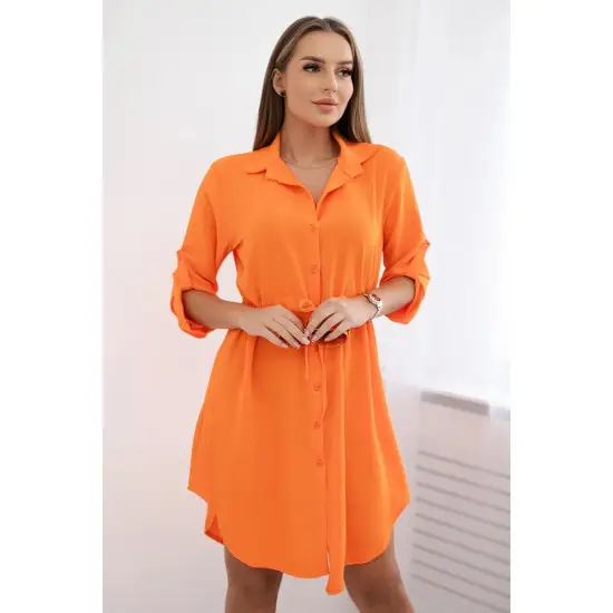 Oranžinės spalvos suknelė Glow 28061