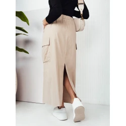 Ilgas smėlio spalvos sijonas Mersal