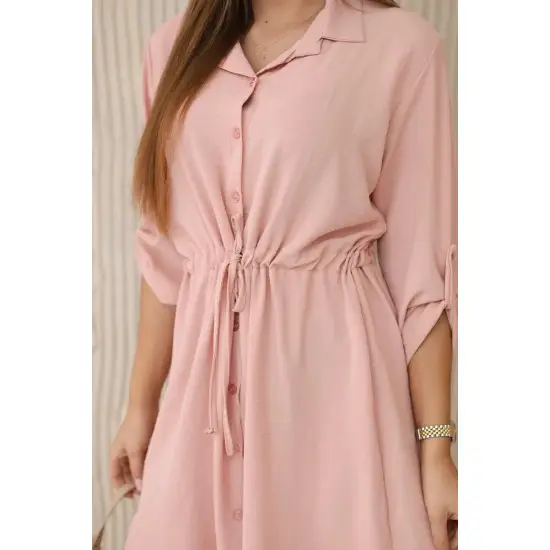 Persikinės spalvos suknelė Glow 28352