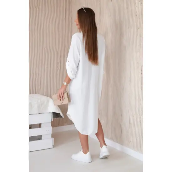 Moteriška balta suknelė Klasi 28472