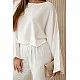 Women's white set Sunny 28455