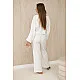 Women's white set Sunny 28455