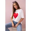 Moteriški balti marškinėliai Madame 2845037
