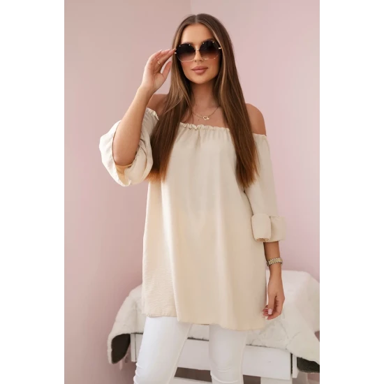 Moteriška smėlinės spalvos  palaidinė Lisa 28324