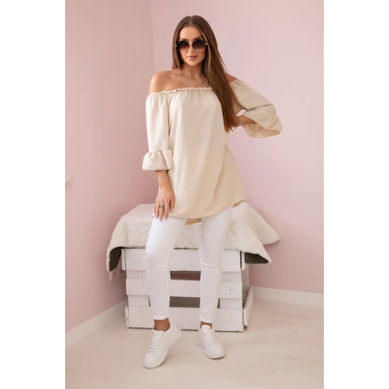 Moteriška smėlinės spalvos  palaidinė Lisa 28324