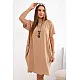 Women's brown dress Sanita