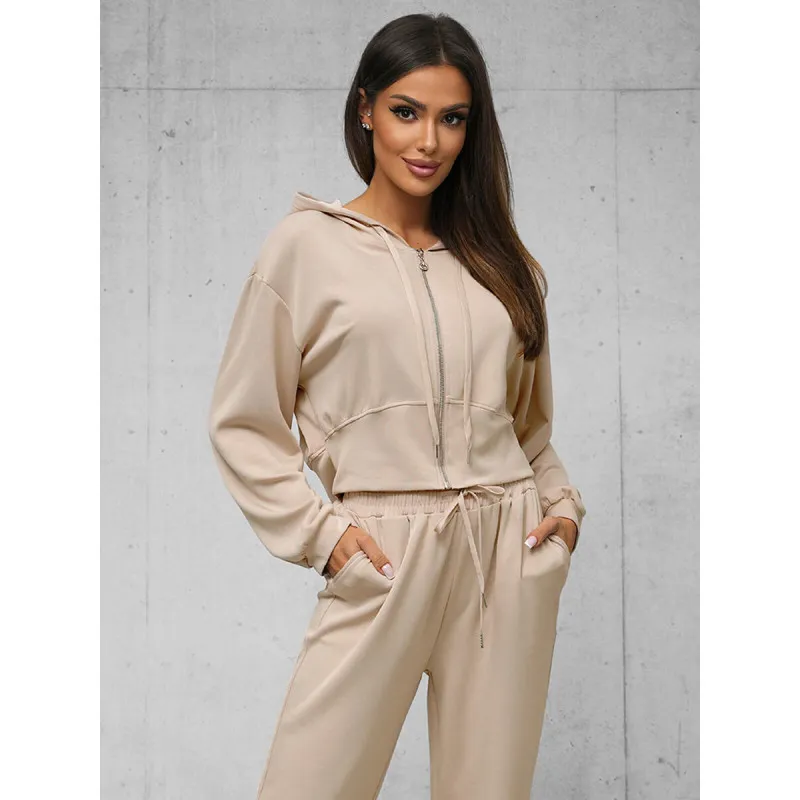 Women's brown leisure suit Tiny O/XYS3225