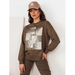 Moteriškas rudas džemperis Femme