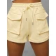Moteriški gelsvi šortai Cargo O/GG23560