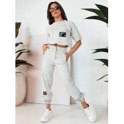 Moteriškas šviesiai pilkas komplektas Holty