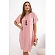 Women's light pink dress Sanita