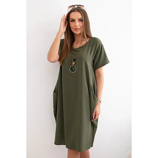 Naisten khaki-mekko Sanita 28758
