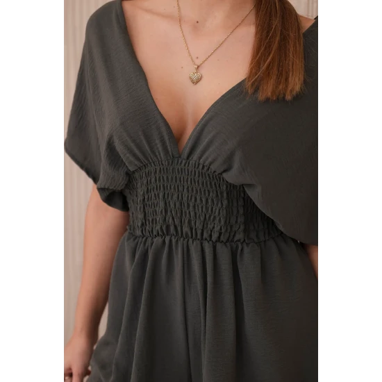 Moteriškas chaki kombinezonas Divine 29078