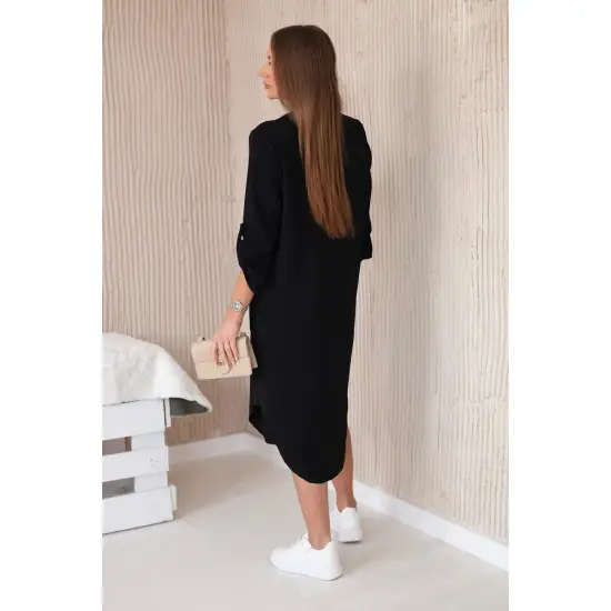 Moteriška juoda suknelė Klasi 28479