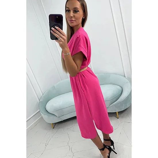 Moteriška rožinė suknelė Elle 24001