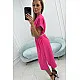 Moteriška rožinė suknelė Elle 24001