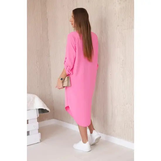 Moteriška rožinė suknelė Klasi 28477