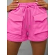 Moteriški rožiniai šortai Cargo O/GG23560