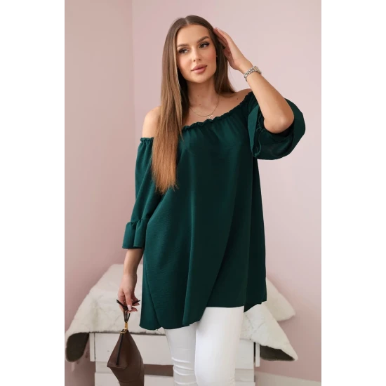 Moteriška tamsiai žalia palaidinė Lisa 28326