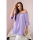 Moteriška violetinė palaidinė Lisa