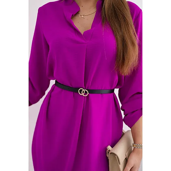 Moteriška violetinė suknelė Marin 25701