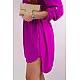 Moteriška violetinė suknelė Marin 25701