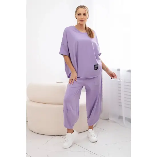 Moteriškas violetinis komplektas Sorena 29174