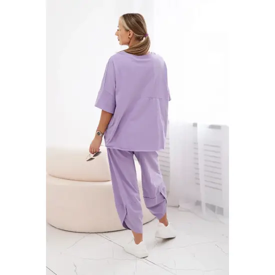 Moteriškas violetinis komplektas Sorena 29174