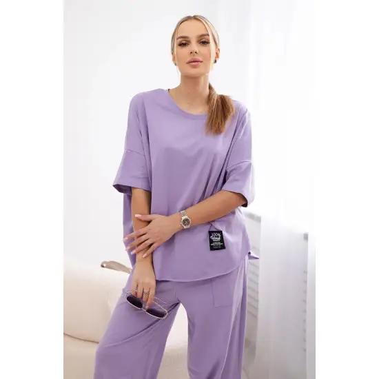 Moteriškas violetinis komplektas Sorena 29174
