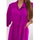 Violetinės spalvos suknelė Glow 28063