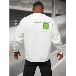 Vyriškas baltas džemperis Disc