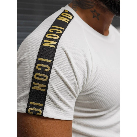 Vyriški balti marškinėliai Icone O/T7579