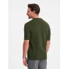 Vyri6ki chaki spalvos polo marškinėliai Swing V1 OM-POSS-0117