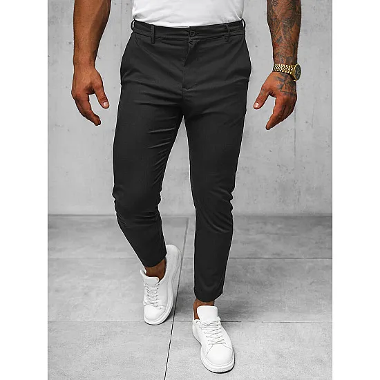 Men's black trousers Barber O/1411SP