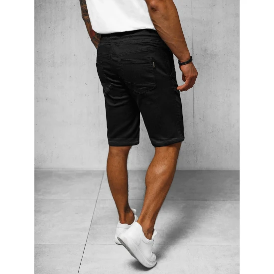 Vyriški juodos spalvos šortai Nica NB/MP0266N