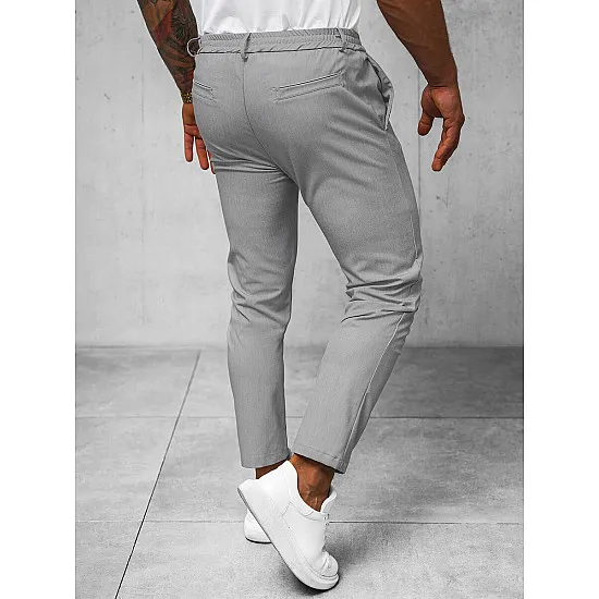 Men's grey trousers Barber O/1411SP