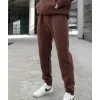 Vyriškos rudos laisvalaikio kelnės Denir PK3045